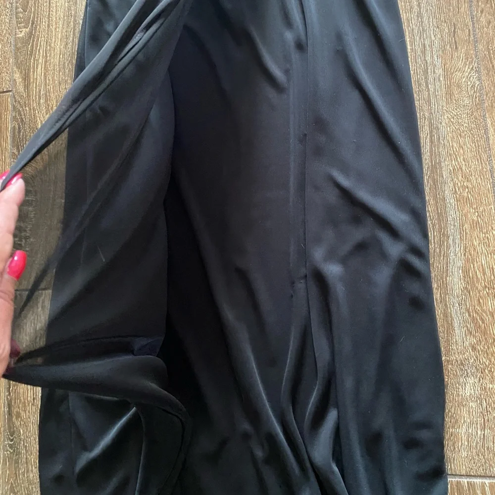 BETSY & ADAM by Linda Bernell maxi prom/wedding dress - Picture 6 of 13
